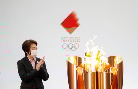 Comienza recorrido de la antorcha olímpica en Japón para Tokio 2020
