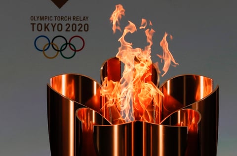 Comienza recorrido de la antorcha olímpica en Japón para Tokio 2020