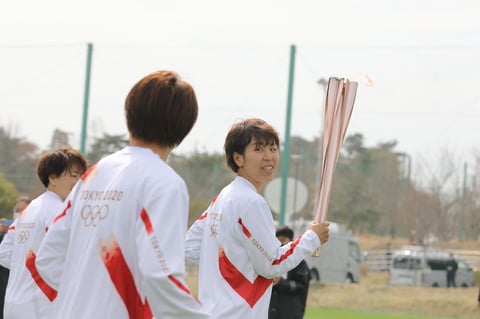 Comienza recorrido de la antorcha olímpica en Japón para Tokio 2020