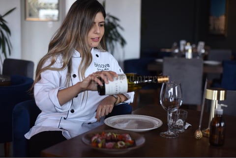 25032021 FAMILIAR.   Su gusto por la cocina comenzó gracias a su familia.