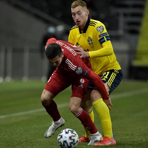 Victor Claesson firma victoria de Suecia frente a Georgia