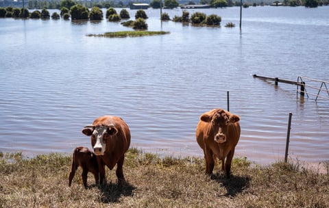 Inundaciones en Australia dejan dos muertos
