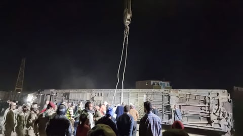 Tragedia en Egipto tras colisión de dos trenes
