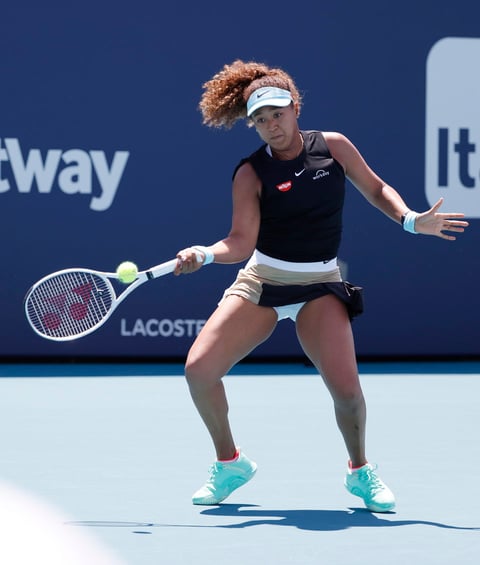 Naomi Osaka debuta con victoria en Miami