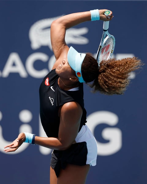 Naomi Osaka debuta con victoria en Miami