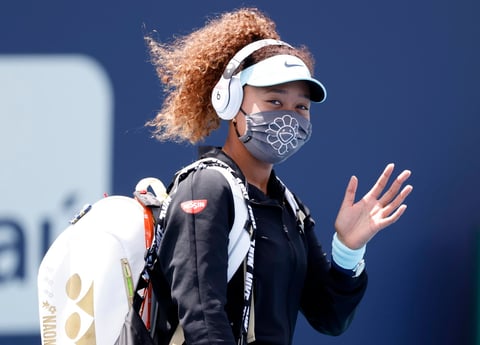 Naomi Osaka debuta con victoria en Miami