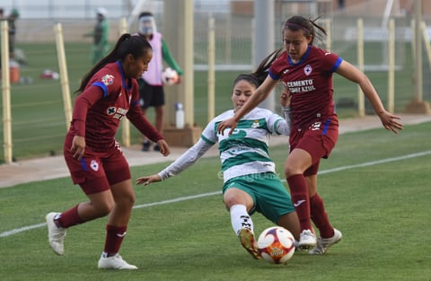 Triunfan Guerreras del Santos Laguna 2-1 sobre Cruz Azul en Liga MX Femenil