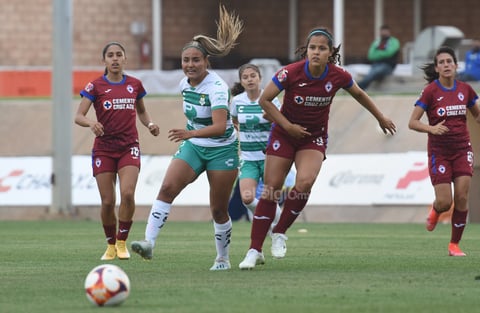 Triunfan Guerreras del Santos Laguna 2-1 sobre Cruz Azul en Liga MX Femenil