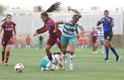 Triunfan Guerreras del Santos Laguna 2-1 sobre Cruz Azul en Liga MX Femenil