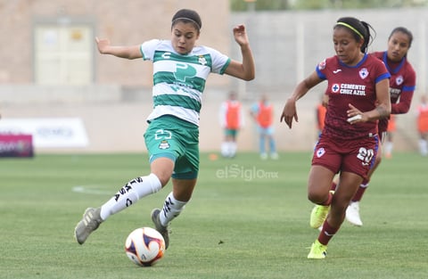 Triunfan Guerreras del Santos Laguna 2-1 sobre Cruz Azul en Liga MX Femenil