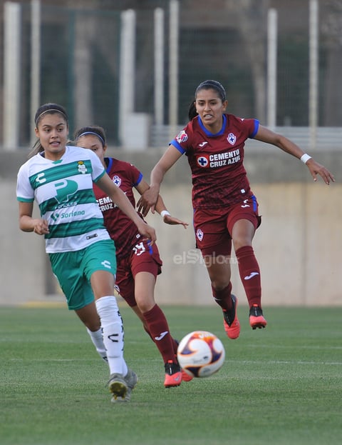 Triunfan Guerreras del Santos Laguna 2-1 sobre Cruz Azul en Liga MX Femenil