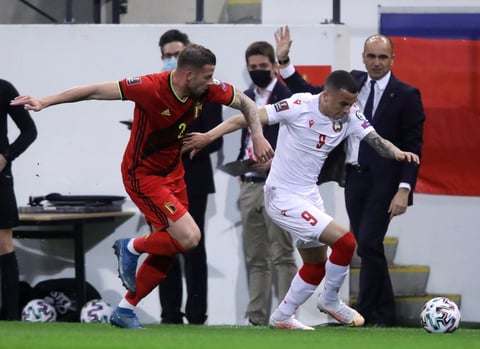 Selección de Bélgica arrasa con goleada a Bielorrusia