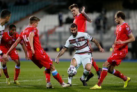 Portugal le dio la vuelta al marcador para vencer el martes 3-1 a Luxemburgo 