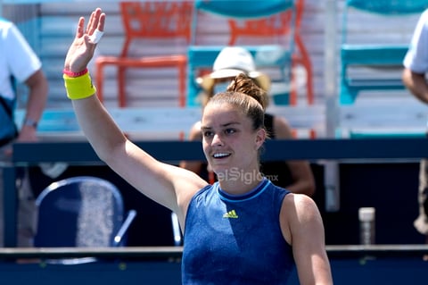 Naomi Osaka pierde su buena racha ante Maria Sakkari en Miami