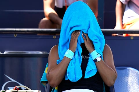 Naomi Osaka pierde su buena racha ante Maria Sakkari en Miami