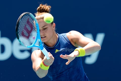 Naomi Osaka pierde su buena racha ante Maria Sakkari en Miami