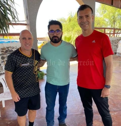 02042021 Guillermo Mijares con Jared Borgetti y Pony Ruiz.