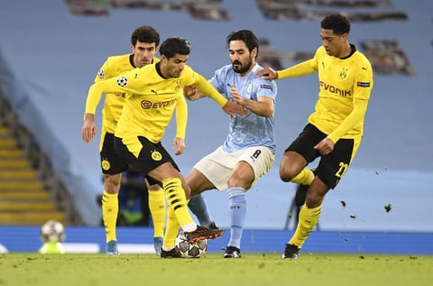 Manchester City vs Borussia Dortmund