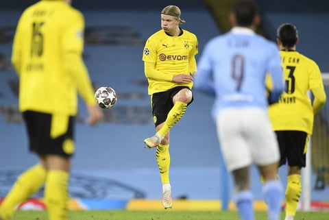 Manchester City vs Borussia Dortmund