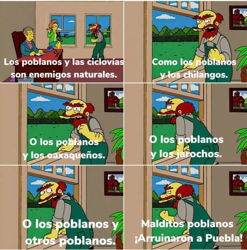 'Separador vial contra peatones'; ciclovía de Puebla genera ola de memes