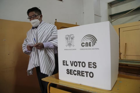 Inicia jornada electoral en Ecuador para elegir presidente