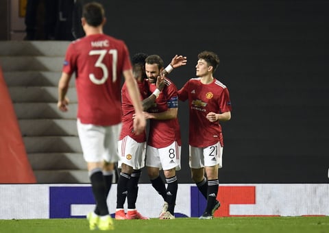 2-0. El Granada deja de soñar en Old Trafford