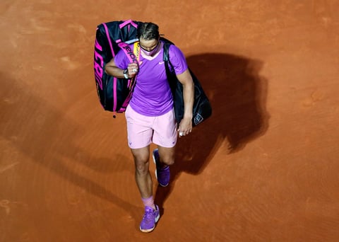 Fue vencido por el tenista ruso Andrey Rublev de 23 años de edad 