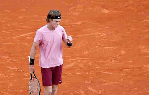 Fue vencido por el tenista ruso Andrey Rublev de 23 años de edad 