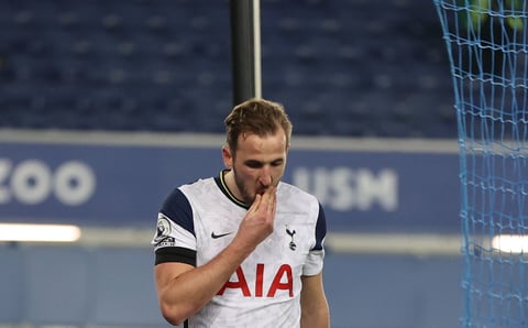 Harry Kane salva al Tottenham con empate ante Everton