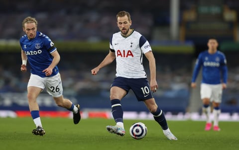 Harry Kane salva al Tottenham con empate ante Everton