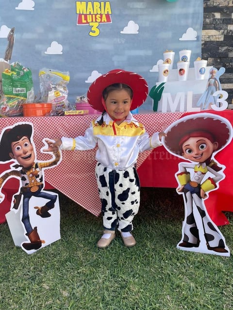 23042021  María Luis llegó a los tres años de vida.