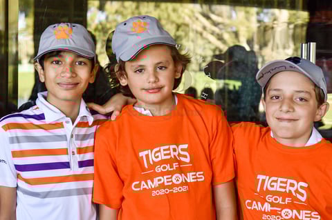 Ernesto Castro, Leonardo Nahle y Roberto Guajardo.