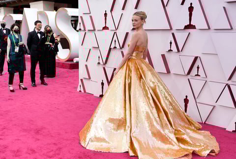 Alfombra de los premios Oscar 2021