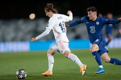 Real Madrid y Chelsea empatan en la ida de semifinales de la Champions