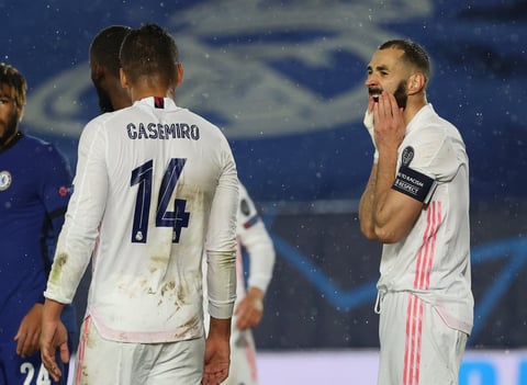 Real Madrid y Chelsea empatan en la ida de semifinales de la Champions