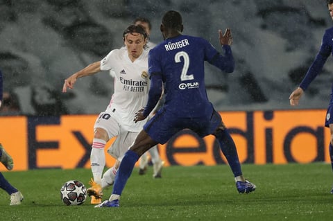 Real Madrid y Chelsea empatan en la ida de semifinales de la Champions