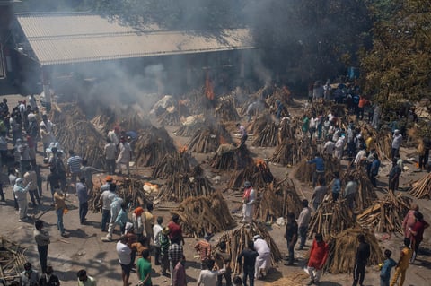 Esos descensos quedaron eclipsados por un aumento del 49 % en los nuevos casos y del 81 % en las muertes en el sur de Asia, con India como principal país afectado.