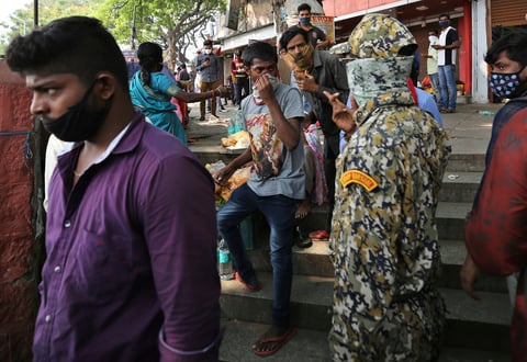 India, epicentro de la pandemia con casi 40 % de los nuevos casos