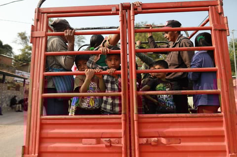 Marchan menores contra violencia en Guerrero