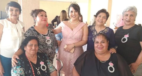 01052021 Rosy García, Patricia Resendis, Mary Paz Escobar, Raquel Zamora, Rosy Silva, Norma Martínez.