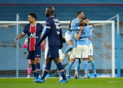 Manchester City, primer finalista de la Champions League tras vencer al PSG