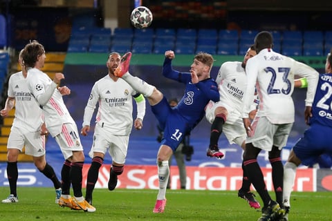Con goles de Timo Werner y Mason Mount, Chelsea venció al Real Madrid