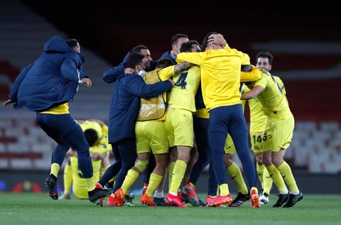 Villarreal elimina al Arsenal y es finalista de Europa League