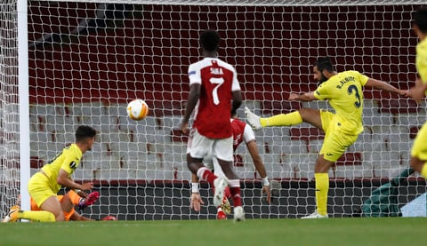Villarreal elimina al Arsenal y es finalista de Europa League