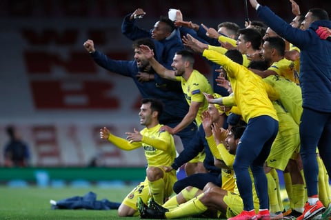 Villarreal elimina al Arsenal y es finalista de Europa League
