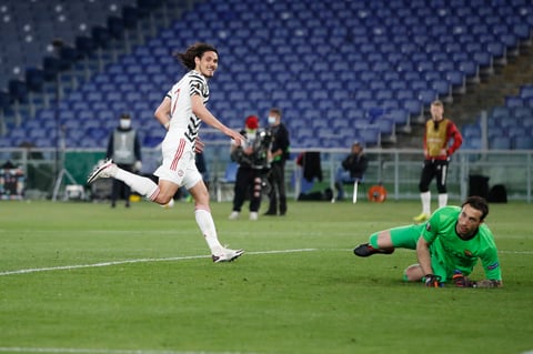 Manchester United frena a la Roma en la Europa League y logra su primera final en 4 años