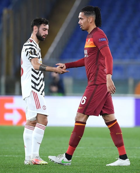 Manchester United frena a la Roma en la Europa League y logra su primera final en 4 años