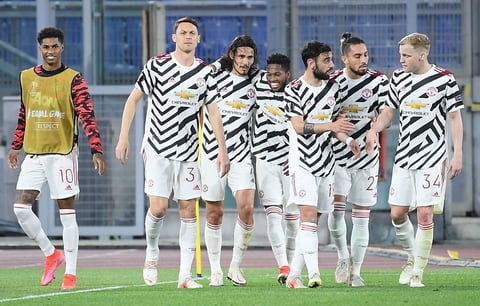 Manchester United frena a la Roma en la Europa League y logra su primera final en 4 años