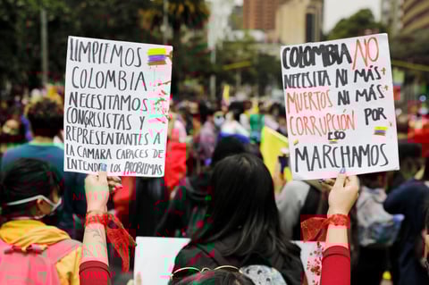 Rechazan violencia y llaman a diálogo en Colombia