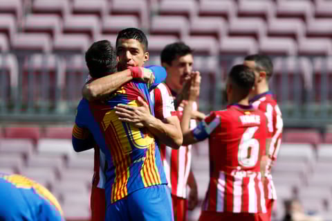 El encuentro por el liderato tuvo una parte para cada equipo